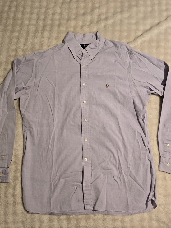 Ralph Lauren Other - Ralph Lauren Classic Fit Mens 16.5 34-35 Lavender Button Down Shirt 100% Cotton